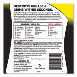 Heavy Duty Cleaner Degreaser, 32 Oz Spray Bottle, 6/carton