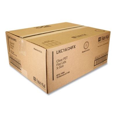 Greenware Cold Drink Lids, X-Slot, Fits 16 oz to 24 oz Cold