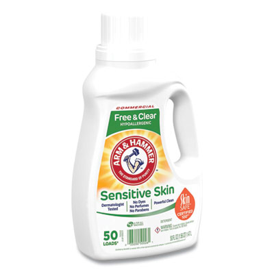 HE Compatible Liquid Detergent, Unscented, 50 Loads, 50 oz B