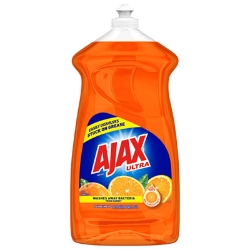 Dish Detergent, Liquid, Orange Scent, 52 oz, Bottle, 6/Carto
