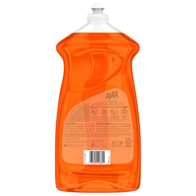 Dish Detergent, Liquid, Orange Scent, 52 oz, Bottle, 6/Carto