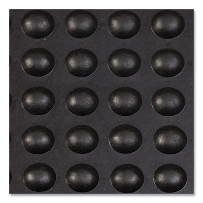 Bubble Flex Anti-Fatigue Mat, Rectangular, Black Crush-Resis