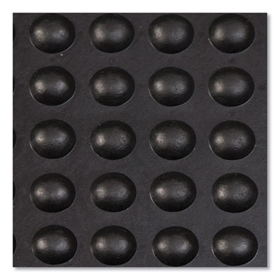 Bubble Flex Anti-Fatigue Mat, Rectangular, Black Crush-Resis