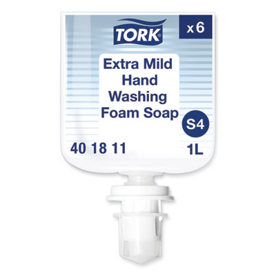 Extra Mild Foam Soap Refill, Unscented, 1 L, 6/Carton