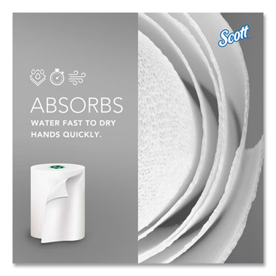 Pro Hard Roll Paper Towels with Absorbency Pockets for Scott