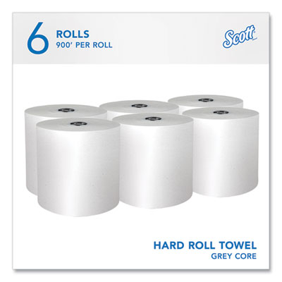 Pro Hard Roll Paper Towels with Absorbency Pockets for Scott