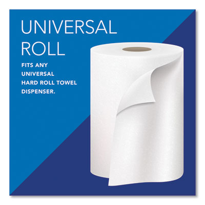 Essential High Capacity Hard Roll Towels for Business, 1-Ply