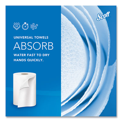 Essential High Capacity Hard Roll Towels for Business, 1-Ply