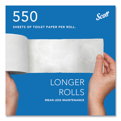 Essential Standard Roll Bathroom Tissue for Business, Septic