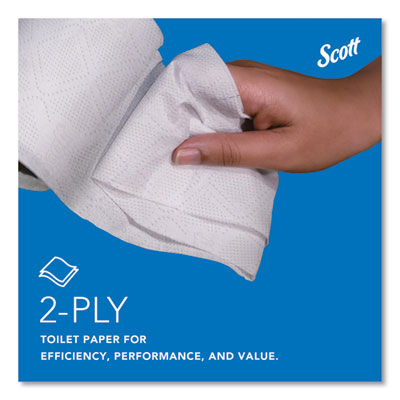 Essential Standard Roll Bathroom Tissue for Business, Septic