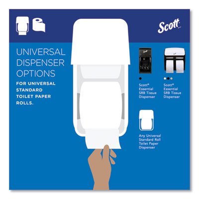 Essential Standard Roll Bathroom Tissue for Business, Septic