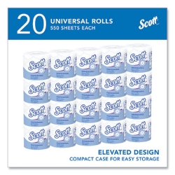 Essential Standard Roll Bathroom Tissue for Business, Septic