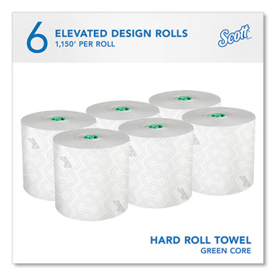 Pro Hard Roll Paper Towels with Elevated Scott Design for Sc