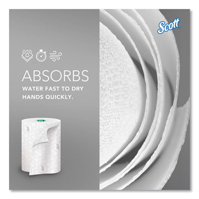 Pro Hard Roll Paper Towels with Elevated Scott Design for Sc