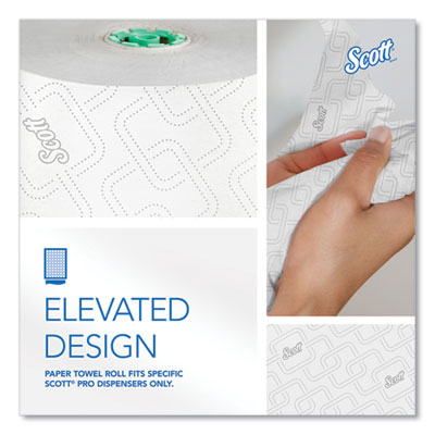 Pro Hard Roll Paper Towels with Elevated Scott Design for Sc