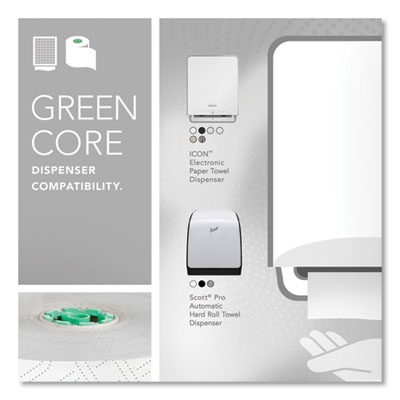 Pro Hard Roll Paper Towels with Elevated Scott Design for Sc