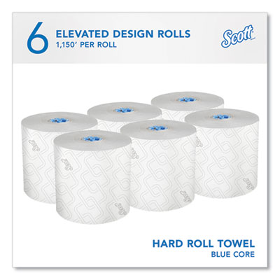 Pro Hard Roll Paper Towels with Elevated Scott Design for Sc