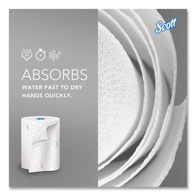 Pro Hard Roll Paper Towels with Elevated Scott Design for Sc