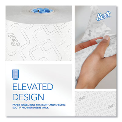 Pro Hard Roll Paper Towels with Elevated Scott Design for Sc