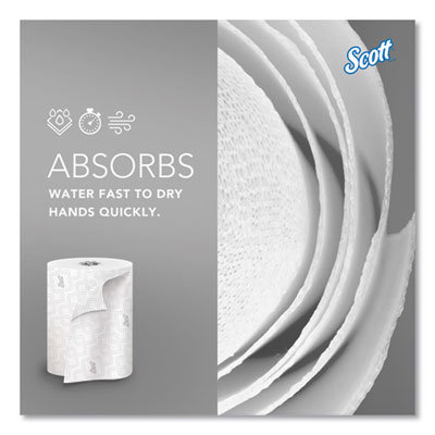 Pro Hard Roll Paper Towels with Elevated Scott Design for Sc