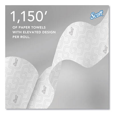 Pro Hard Roll Paper Towels with Elevated Scott Design for Sc