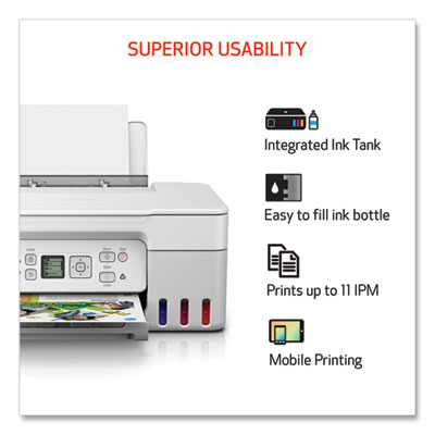 PIXMA G3270 Wireless MegaTank All-In-One Printer, Copy/Print
