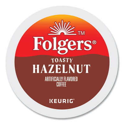 Toasty Hazelnut Coffee K-Cups, 24/Box