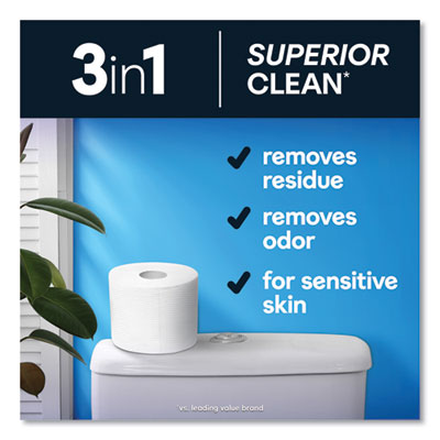 Ultra CleanCare Toilet Paper, Strong Tissue, Septic Safe, 1-