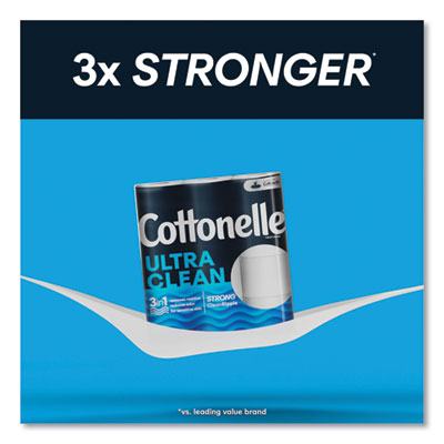 Ultra CleanCare Toilet Paper, Strong Tissue, Septic Safe, 1-