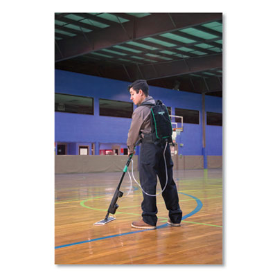 Excella Floor Finishing Kit, 20" Head, 48" to 65" Black/Gree