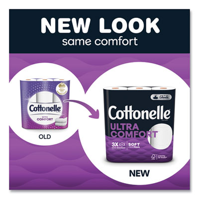 Ultra ComfortCare Toilet Paper, Soft Tissue, Septic Safe, 2-