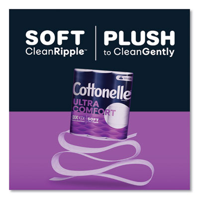Ultra ComfortCare Toilet Paper, Soft Tissue, Septic Safe, 2-