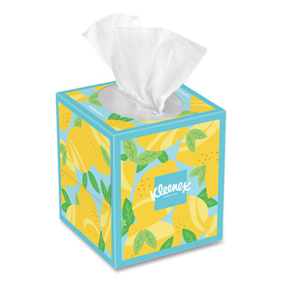 Soothing Lotion Facial Tissue, 3-Ply, White, 60 Sheets/Box,