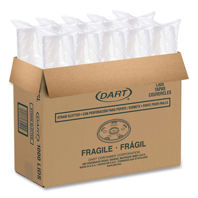 Plastic Cold Cup Lids, Fits 8 oz to 9 oz Cold Cups, Transluc