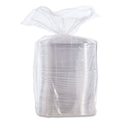 PresentaBowls Pro Clear Square Lids for 24 oz to 32 oz Bowls