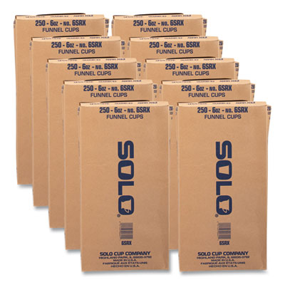 Bare Eco-Forward Treated Paper Funnel Cups, ProPlanet Seal,