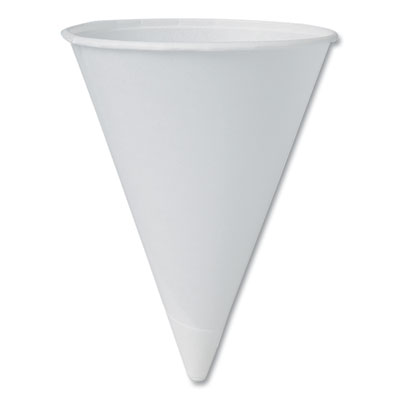 Cone Water Cups, ProPlanet Seal, 4.25 oz, Paper, White, 200/