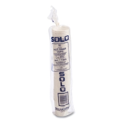 Single-Sided Poly Paper Hot Cups, 4 oz, White, 50 Bag, 20 Ba