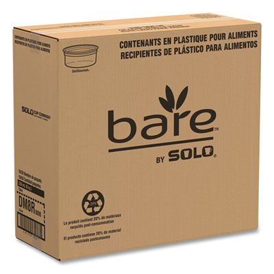 Bare Eco-Forward RPET Deli Containers, ProPlanet Seal, 8 oz,