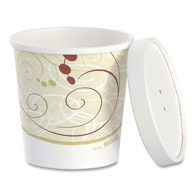 Flexstyle Double Poly Food Combo Packs, 16 oz, Symphony, Pap
