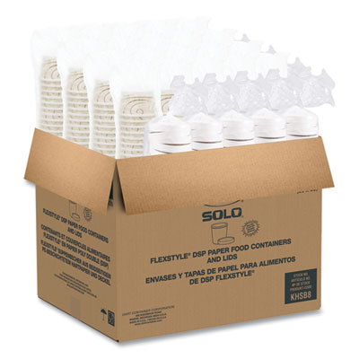 Flexstyle Double Poly Food Combo Packs, 8 oz, Symphony, Pape