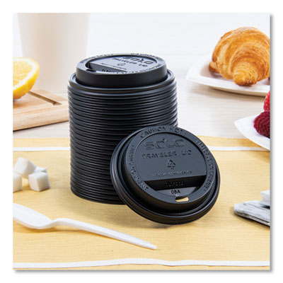 Traveler Cappuccino Style Dome Lid, Fits 10 oz to 24 oz Hot