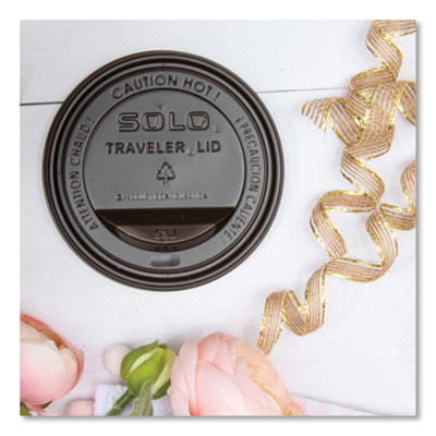 Traveler Cappuccino Style Dome Lid, Fits 10 oz to 24 oz Hot