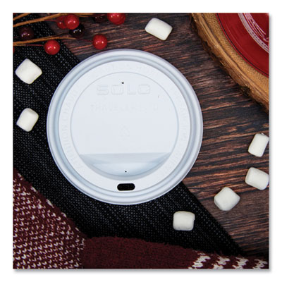 Traveler Cappuccino Style Dome Lid, Fits 10 oz to 24 oz Hot