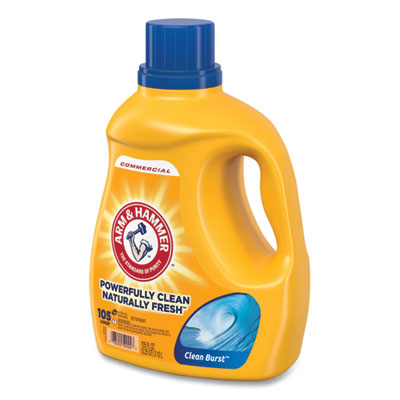 Dual HE Clean-Burst Liquid Laundry Detergent, Clean Burst Sc