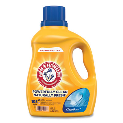 Dual HE Clean-Burst Liquid Laundry Detergent, Clean Burst Sc