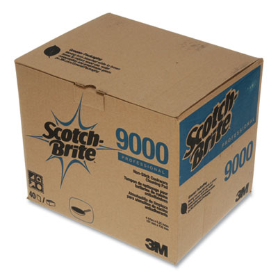 All-Purpose Scouring Pad 9000, 4 X 5.25, Blue, 40/carton