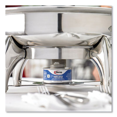 Handy Wick Chafing Fuel, Diethylene Glycol, 4 Hour Burn, 4.8