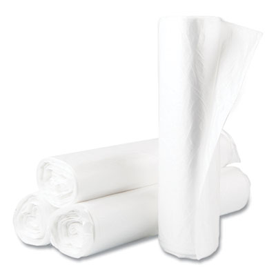 High-Density Commercial Can Liner Value Pack, 45 gal, 14 mic