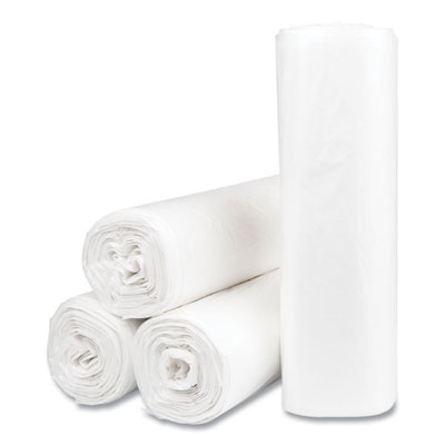 High-Density Commercial Can Liner Value Pack, 30 gal, 9 mic,